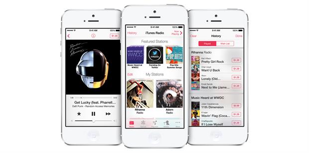اپلیکیشن iTunes Radio مقایسه اپلیکیشن های پخش موزیک آنلاین برای خودرو